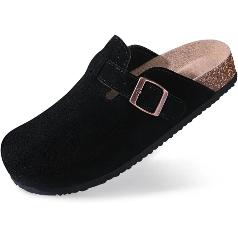 Versatile And Classic Style Suede Clogs