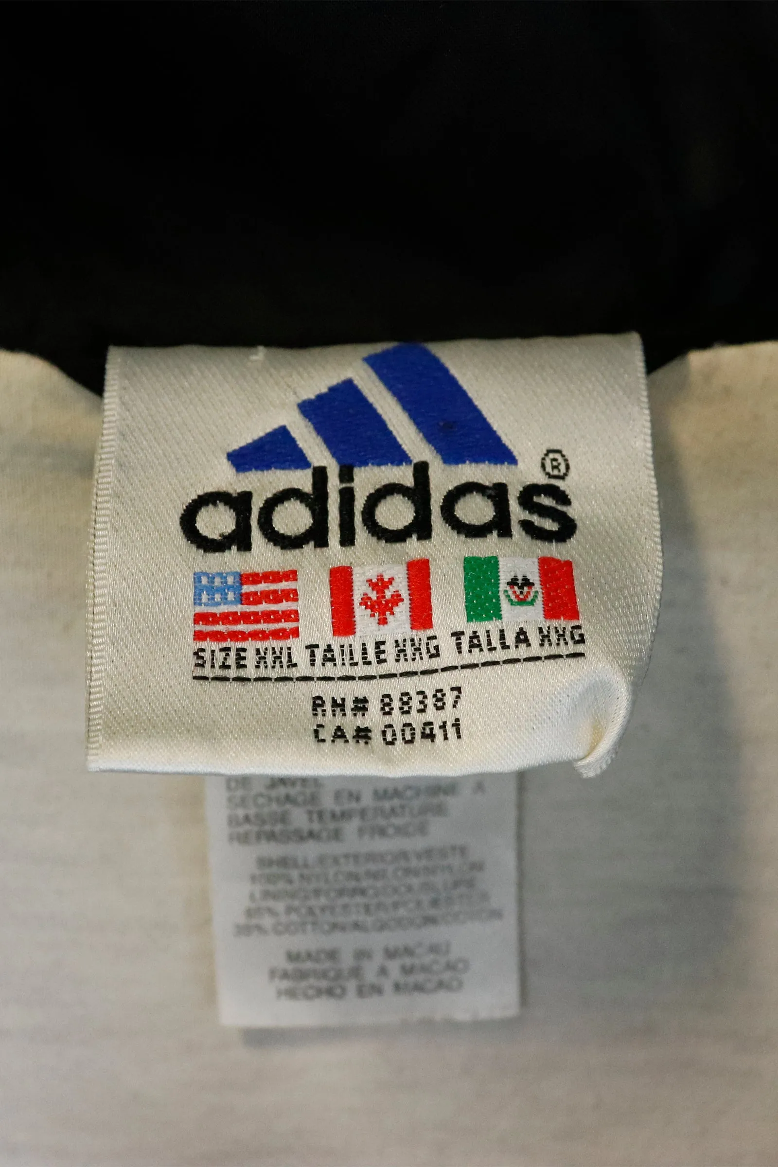 Vintage Adidas Lightweight Jacket Sz XXL