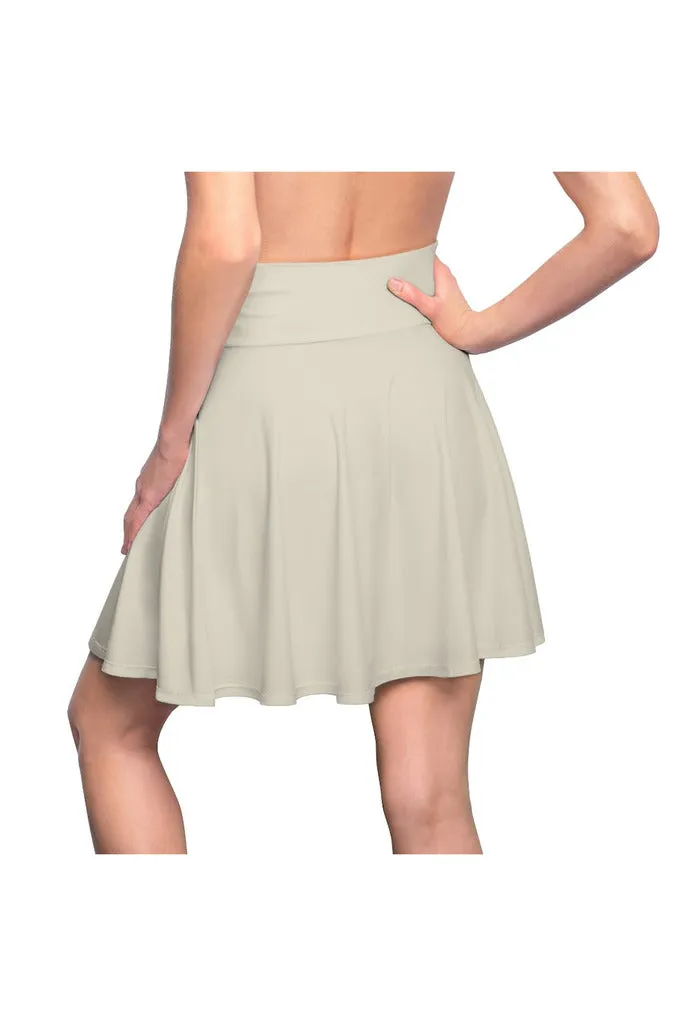 Wheat Women's Skater Skirt