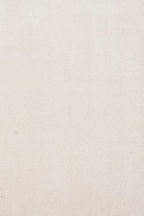 White Spun Raw Silk Tweed