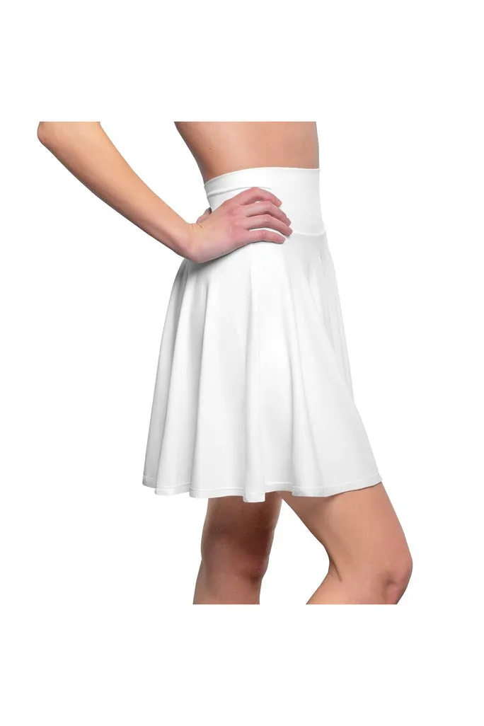 White Women's Skater Skirt