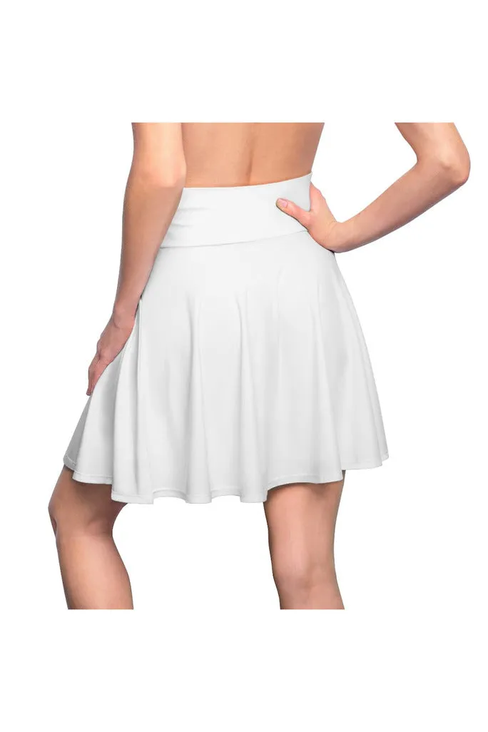 White Women's Skater Skirt