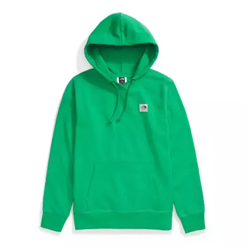 Women's The North Face | Heritage Patch Pull Over Hoodie | Emerald