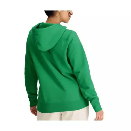 Women's The North Face | Heritage Patch Pull Over Hoodie | Emerald