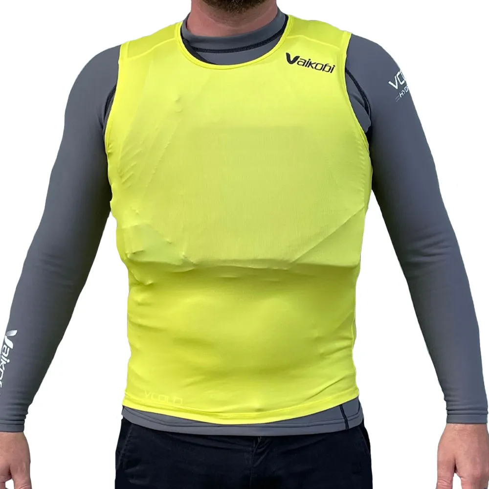 Youth UV Spandex Race Vest - Fluro Yellow